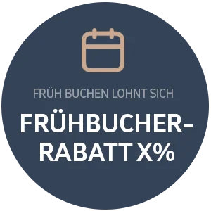 Frühbucher-Rabatt